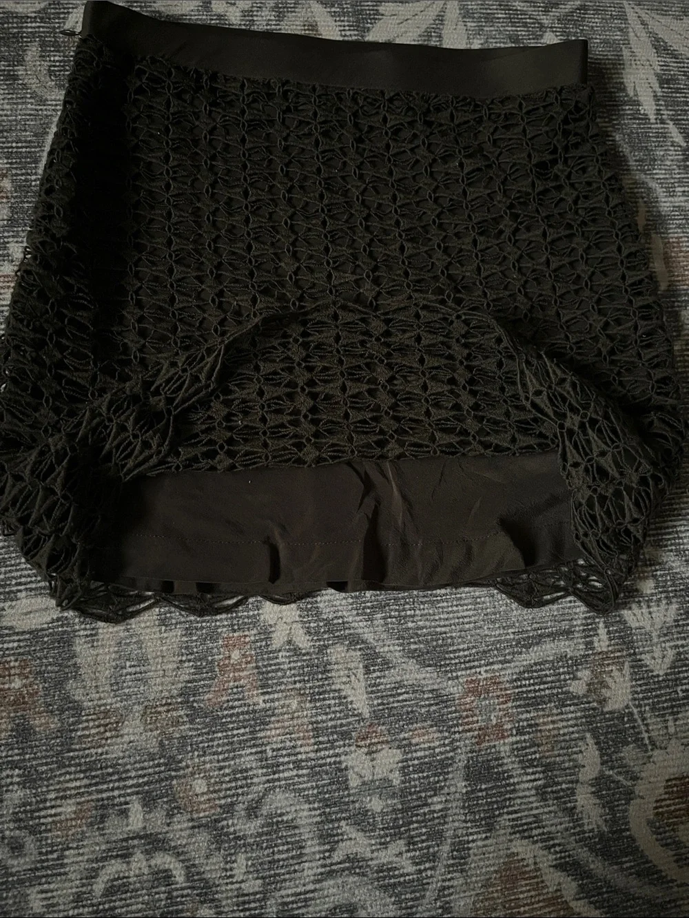 J. Crew Olive Merino Knit Mini Skirt